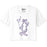B&B Dry Goods LSU Tigers The Archives Pennant Mike Boyfriend Crop T-Shirt - White