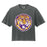 B&B Dry Goods LSU Tigers The Archives Round Vault Garment Dyed Cropped T-Shirt - Pepper