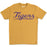 B&B Dry Goods LSU Tigers The Archives Vault Baseball Tigers Script Tri-Blend T-Shirt - Mustard