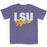 B&B Dry Goods LSU Tigers The Archives Vault Script Garment Dyed T-Shirt - Grape