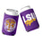B&B Dry Goods LSU Tigers The Archives Vault Circle Script Stitched Neoprene Sublimated Double Sided Can Holder / Koozie - Purple