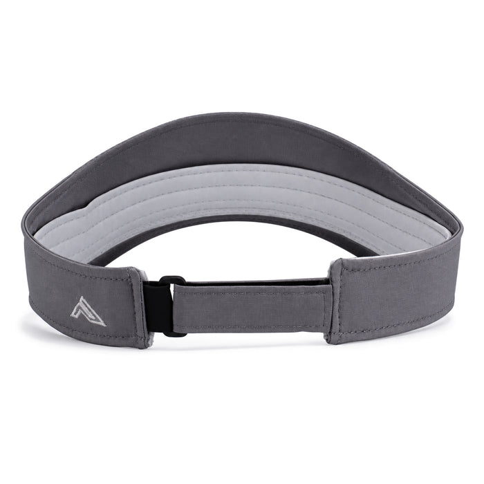 B&B Dry Goods Pacific Headwear Louisiana Script Sport Pro Performance Visor - Graphite