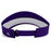 B&B Dry Goods Pacific Headwear Louisiana Script Sport Pro Performance Visor - Purple