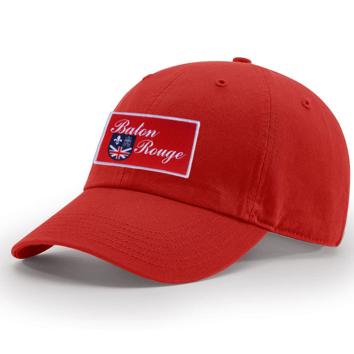 B&B Dry Goods Richardson Homegrown Baton Rouge Flag Chino Twill Hat ...
