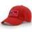 B&B Dry Goods Richardson Homegrown Baton Rouge Flag Chino Twill Hat - Red