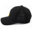Bayou Birdie LA Helmet Perforated Performance Flat 6-Panel Hat - Black