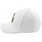 Bayou Birdie LA Helmet Perforated Performance Flat 6-Panel Hat - White
