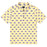 Bayou Birdie Silhouette Tiger Gameday Pattern Performance Polo - Purple / Gold