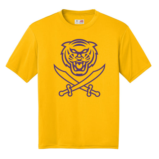 Bengals & Bandits A4 Cooling Performance T-Shirt - Gold