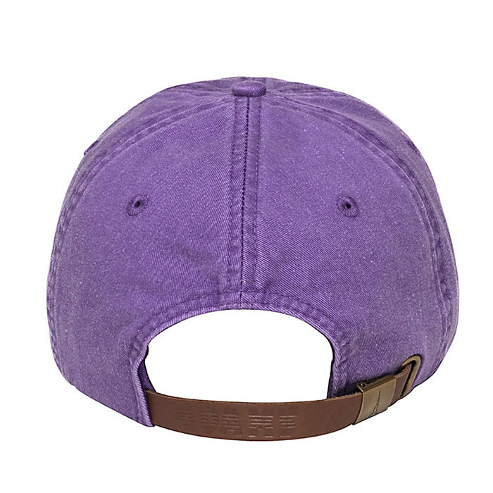 Bengals & Bandits Adams Headwear Cool Crown Optimum Pigment-Dyed Dad Hat - Grape