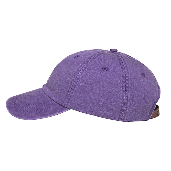 Bengals & Bandits Adams Headwear Cool Crown Optimum Pigment-Dyed Dad Hat - Grape