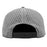 Bengals & Bandits Black and White Patch Blackhawk Two-Tone Perforated Hat - Charcoal / Black