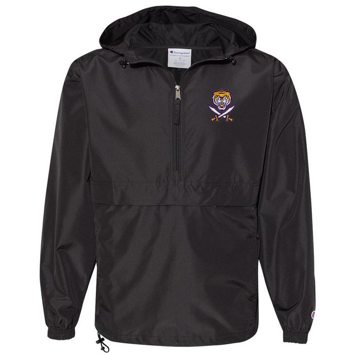 Bengals & Bandits Champion Packable Lightweight Pullover Jacket - Black