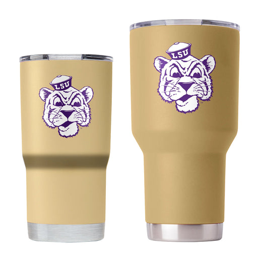 LSU Tigers GameTime Sidekick Beanie Mike Insulated Metal Tumbler - Vegas Gold