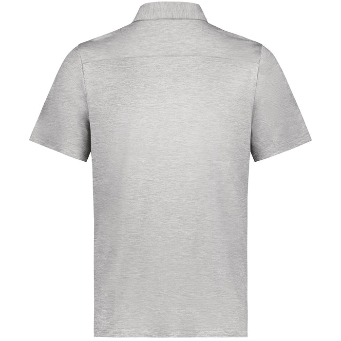 Bengals & Bandits Holloway Electrify Coolcore 4-Way Stretch Performance Polo - Grey Heather