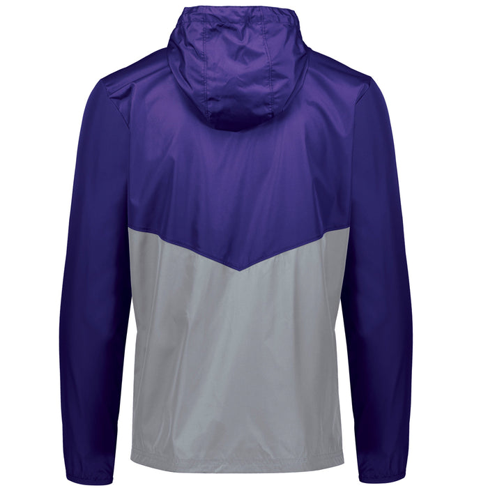 Bengals & Bandits Holloway Packable Quarter Zip Jacket - Purple / Grey