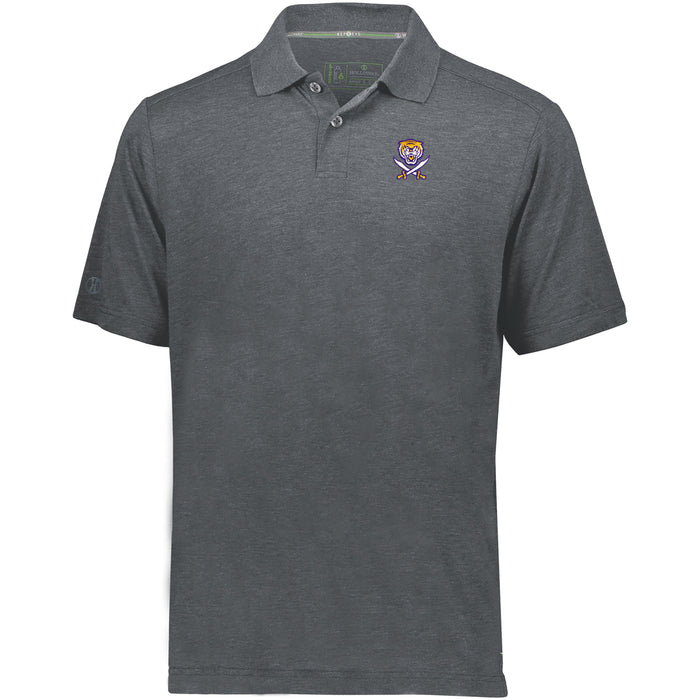 Bengals & Bandits Holloway Repreve Eco Recycled Polo - Carbon Heather