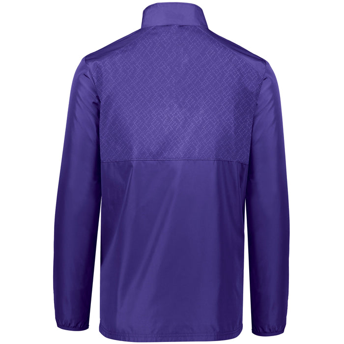 Bengals & Bandits Holloway SeriesX Water Resistant Windbreaker 1/4 Zip Pullover - Purple