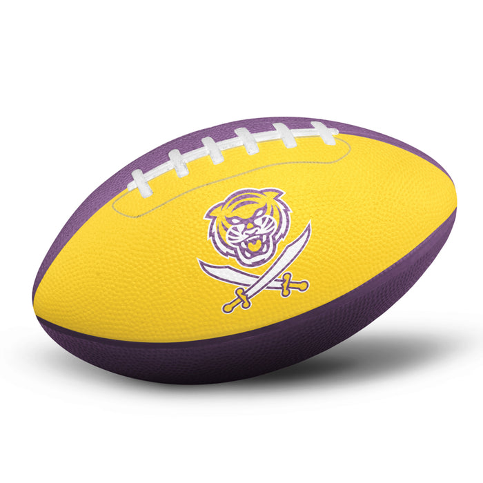 Bengals & Bandits Junior 12" Rubber Football - Purple / Gold