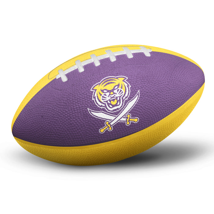 Bengals & Bandits Junior 12" Rubber Football - Purple / Gold