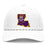 Bengals & Bandits LA Patch Richardson Laser Perforated Performance Adjustable Rope Hat - White