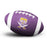 Bengals & Bandits Mini Training 10" Rubber Football - Purple
