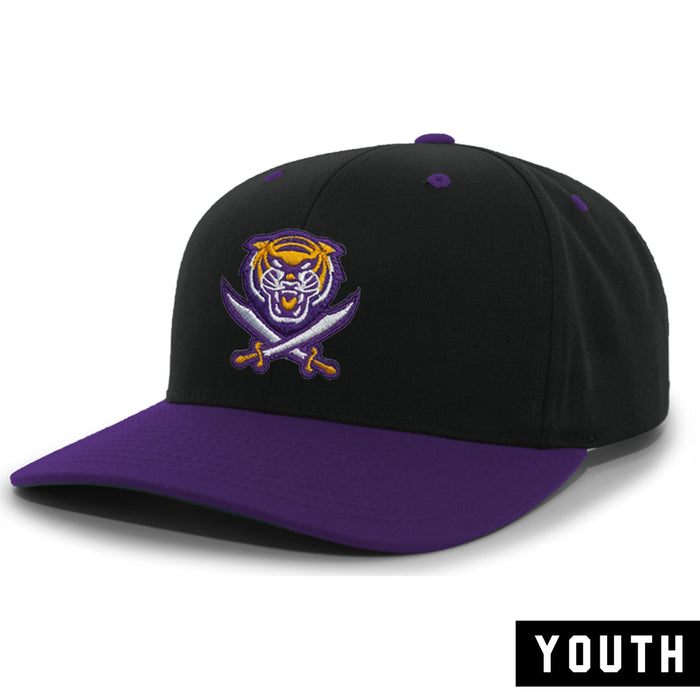 Bengals & Bandits Pacific Patch Headwear Structured Kids / Youth Two-Tone Hat - Black / Purple