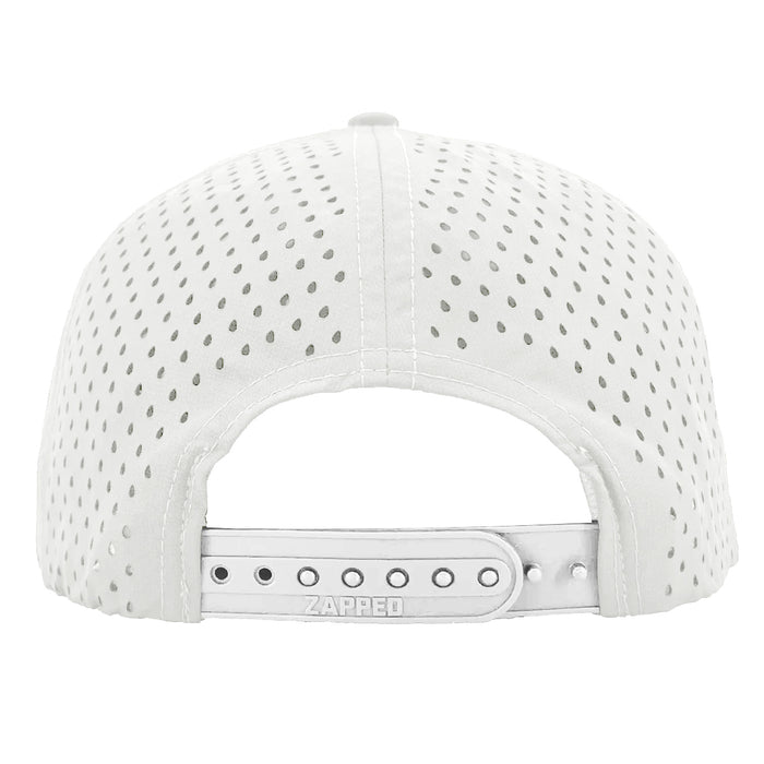 Bengals & Bandits Osprey LA Patch 7-Panel Perforated Rope Hat - White / Black Rope