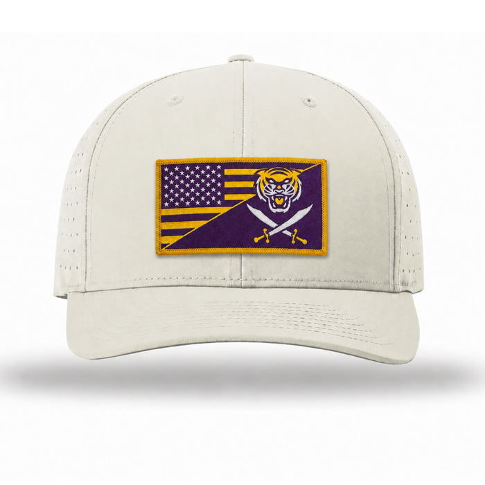 Bengals & Bandits Patch Performance R-Flex Hat - Oat Milk
