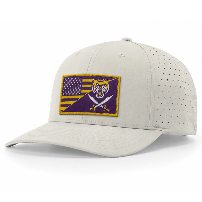 Bengals & Bandits Patch Performance R-Flex Hat - Oat Milk