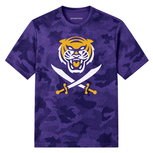 Bengals & Bandits Performance CamoHex T-Shirt - Purple