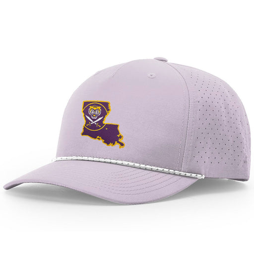 Bengals & Bandits Richardson LA Patch Perforated Rope Hat - Lilac