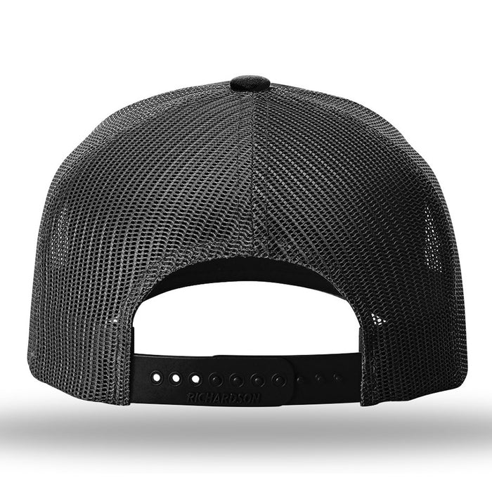 Bengals & Bandits Richardson 112 Trucker Snapback Hat - Duck Camo Black