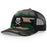 Bengals & Bandits Richardson 112 Trucker Snapback Hat - Green Camo / Black