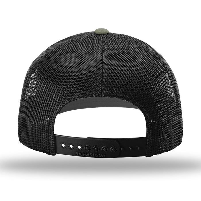 Bengals & Bandits Richardson 112 Trucker Snapback Hat - Loden / Black