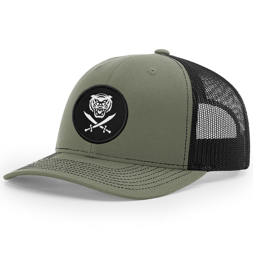 Bengals & Bandits Richardson 112 Trucker Snapback Hat - Loden / Black