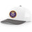 Bengals & Bandits Richardson 112 Trucker Snapback Hat - White / Charcoal