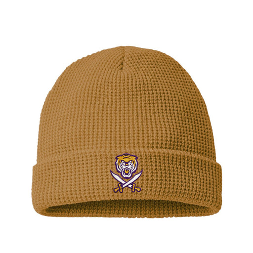 Bengals & Bandits Richardson Embroidered Waffle Cuff Knit - Camel
