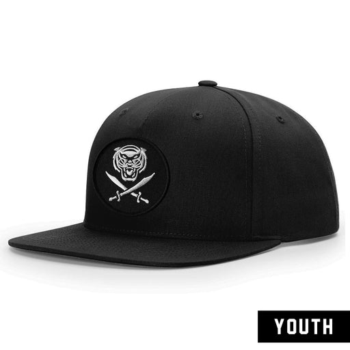 Bengals & Bandits Richardson High Crown Snapback Youth Hat - Black