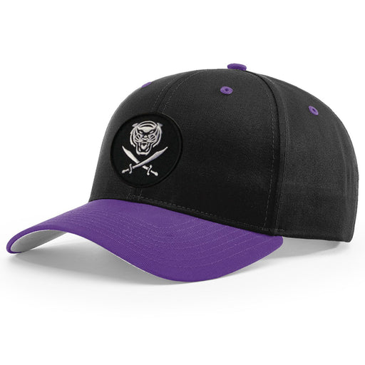 Bengals & Bandits Richardson Pro 212 Twill Snapback Hat - Black / Purple