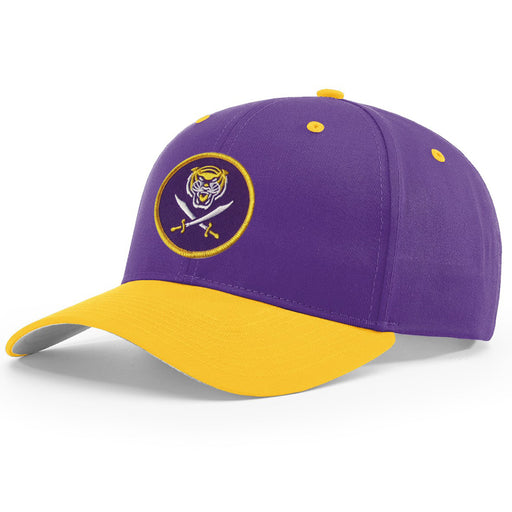 Bengals & Bandits Richardson Pro 212 Twill Snapback Hat - Purple / Gold