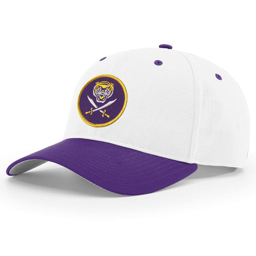 Bengals & Bandits Richardson Pro 212 Twill Snapback Hat - White / Purple