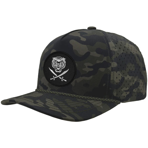 Bengals & Bandits Richardson Round Patch Blackhawk Perforated Rope Hat - Olive Camo