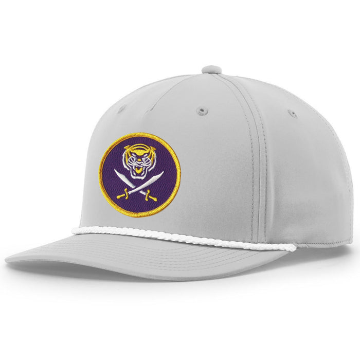 Bengals & Bandits Richardson 258 Round Patch Classic Rope Hat - Light Grey