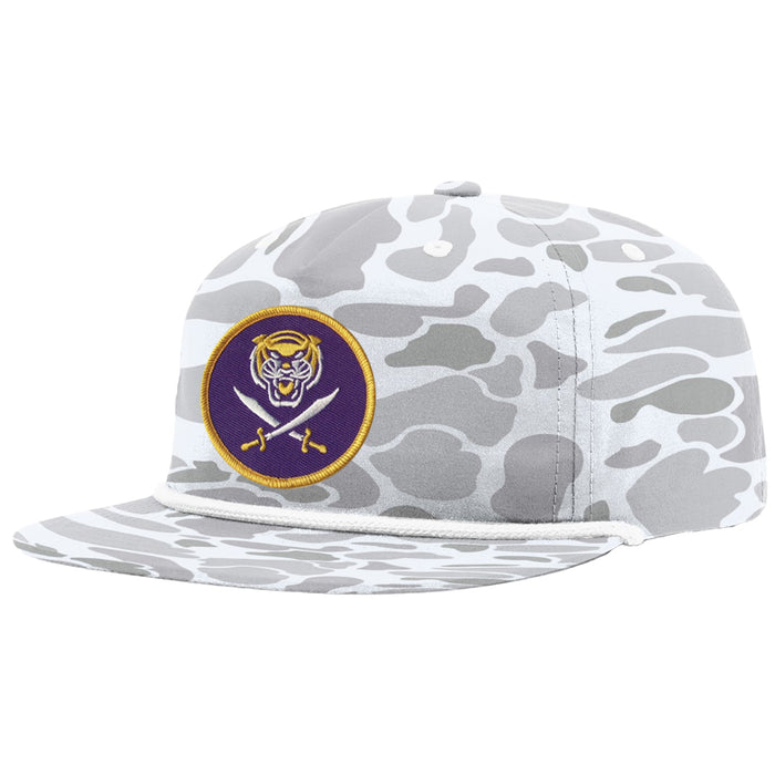 Bengals & Bandits Richardson Round Patch Umpqua Rope Hat - Blizzard Duck