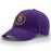 Bengals & Bandits Richardson Round Patch Purple & Gold Washed Chino Hat - Purple