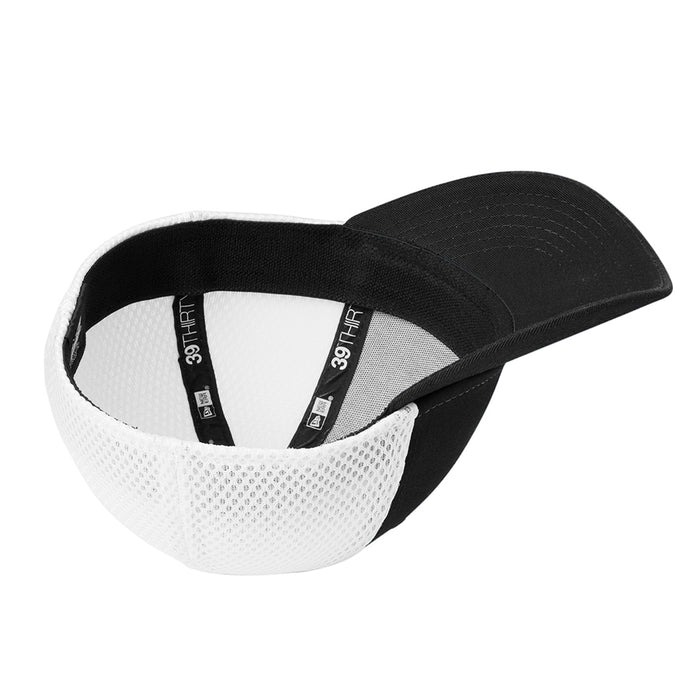 Bengals and Bandits New Era 39Thirty Patch Toddler Two-Tone Stretch Performance Mesh Hat - Black / White