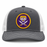 Bengals & Bandits Richardson 112 Modern Five-Panel Hi Pro Champ Trucker Snapback Hat - Charcoal / Ice Grey
