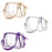 Desden Gameday Bridget Clear Purse With Vegan Leather Trim and Straps
