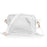 Desden Gameday Bridget Clear Purse With Vegan Leather Trim and Straps